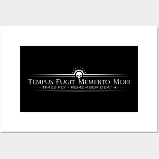 Tempus Fugit Memento Mori Posters and Art